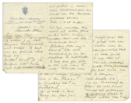 Mata Hari Autograph Letter to Her Lover, Piet van der Hem -- ...When you have Paris and Vienna etc. like me, then the Dutch can not do me much harm...